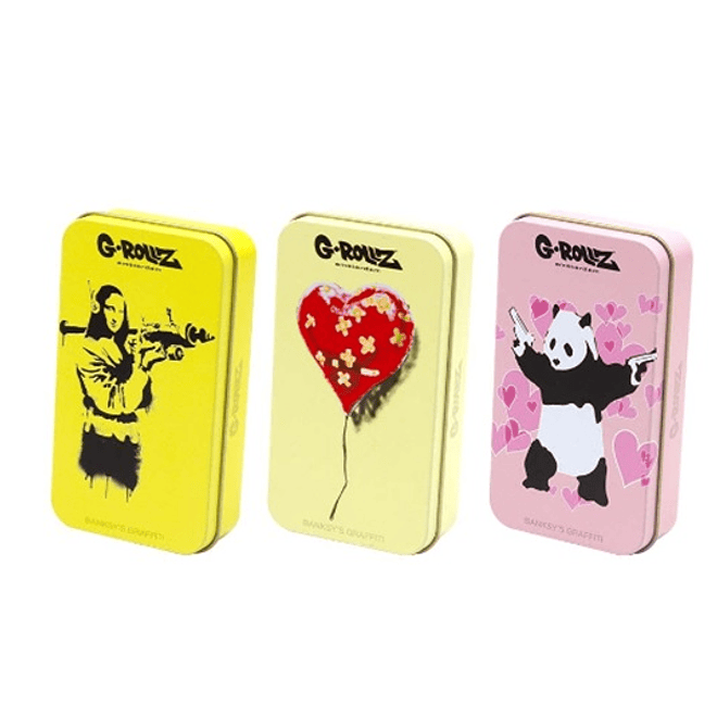 G-Rollz Cajita Metálica Mediana Banksy 2