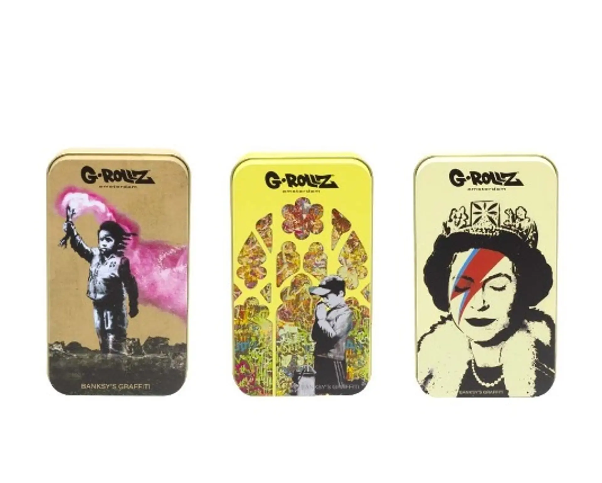 G-Rollz Cajita Metálica Mediana Banksy 2 1
