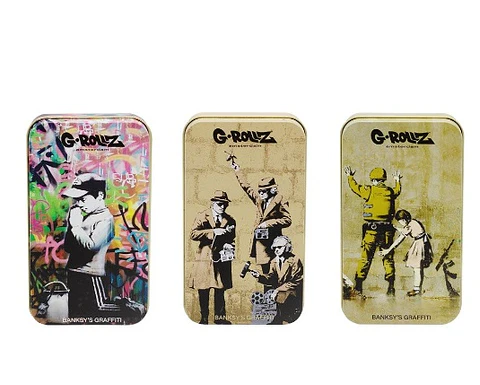 G-Rollz Cajita Metálica Mediana Banksy 3