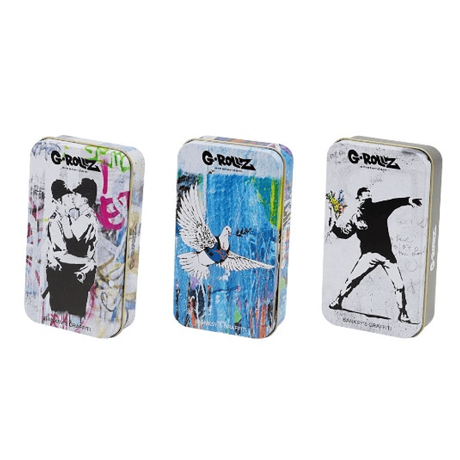 G-Rollz Cajita Metálica Mediana Banksy 4 3