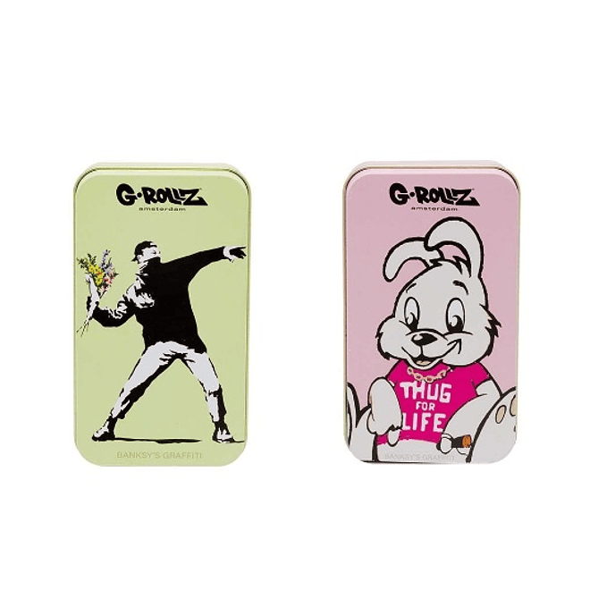 G-Rollz Cajita Metálica Mediana Banksy 5 1