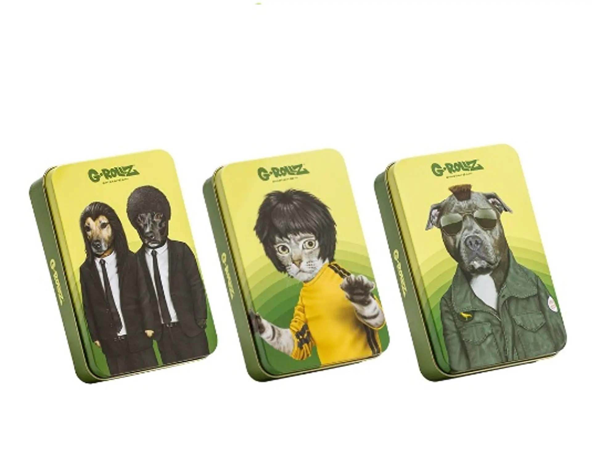 G-Rollz Cajita Metálica Grande Pets 3
