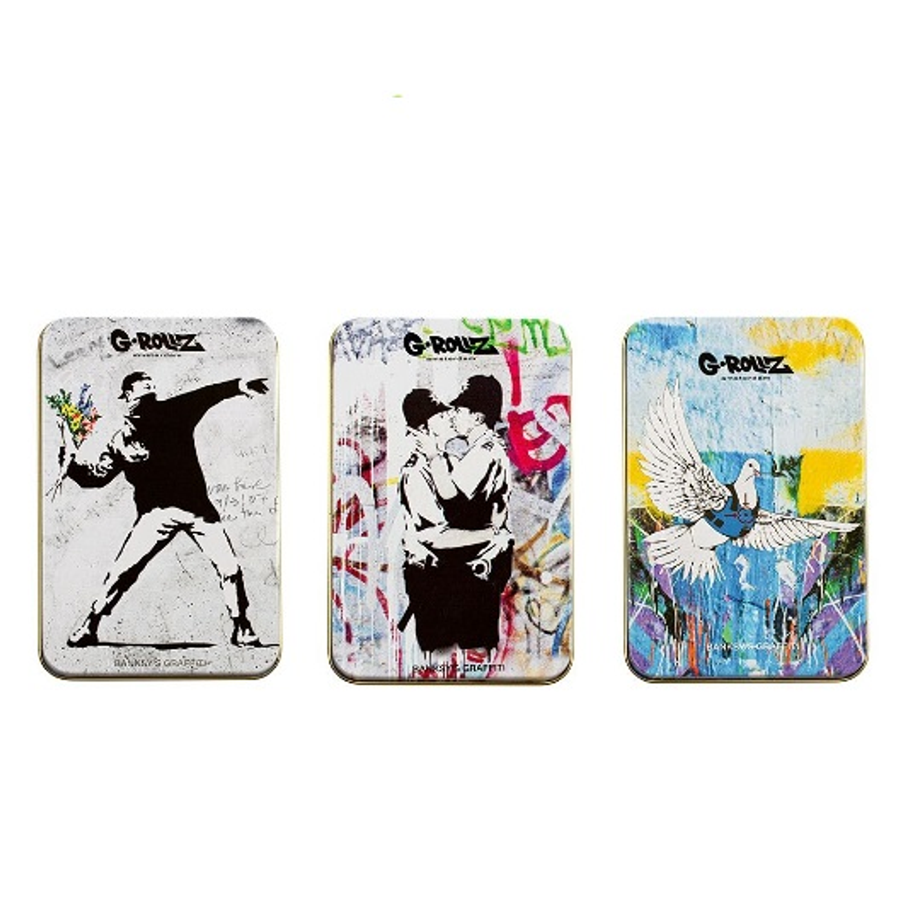 G-Rollz Cajita Metálica Grande Banksy 1