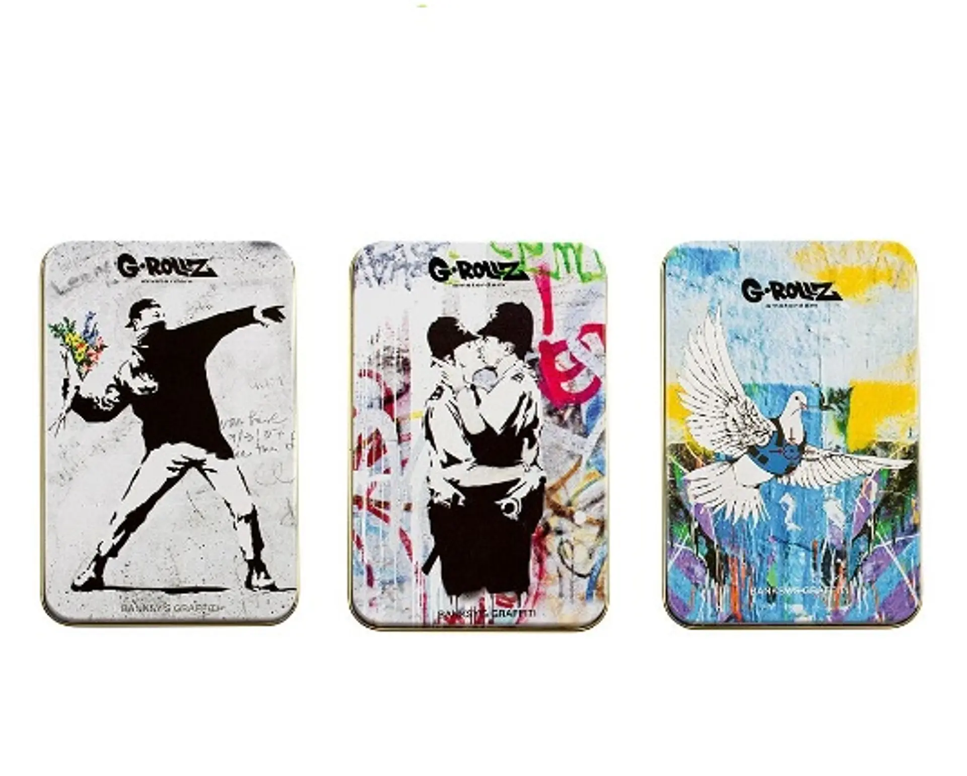 G-Rollz Cajita Metálica Grande Banksy 1