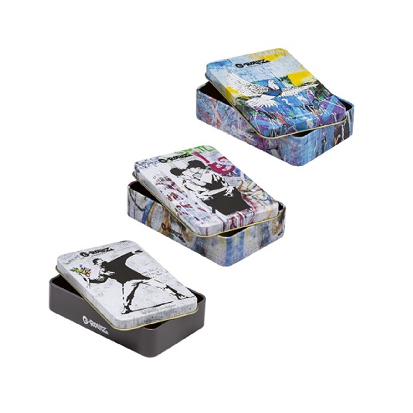 G-Rollz Cajita Metálica Grande Banksy 2