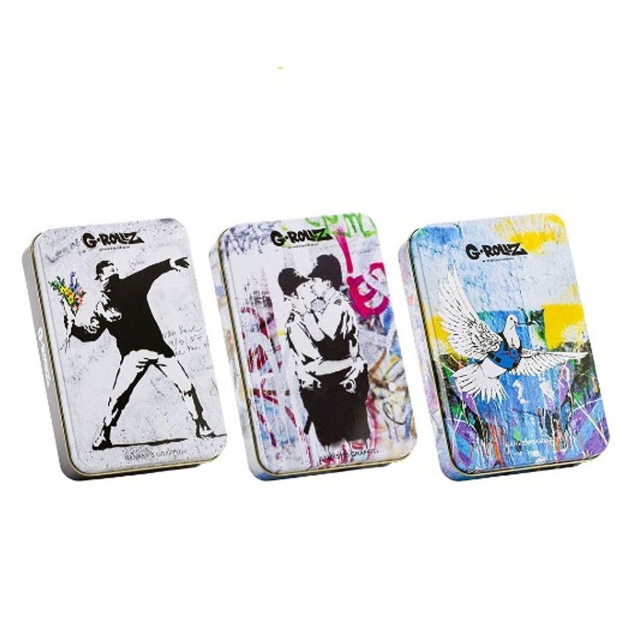 G-Rollz Cajita Metálica Grande Banksy 3