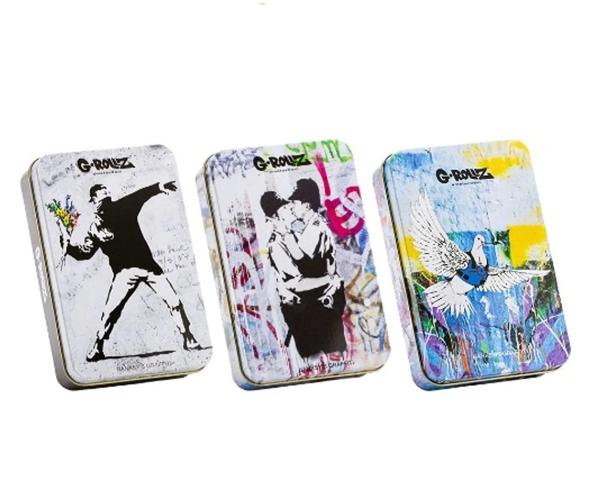 G-Rollz Cajita Metálica Grande Banksy 3