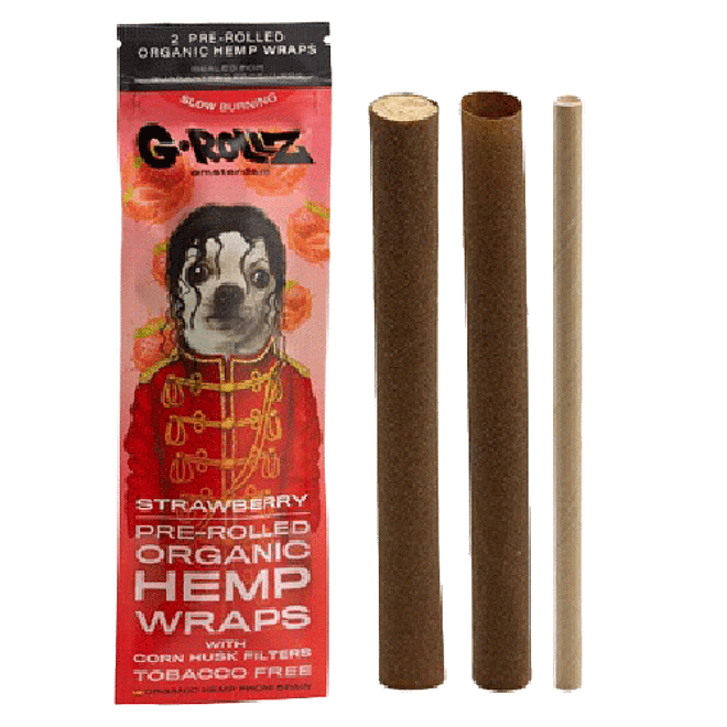 G-Rollz Blunt Pre Rolled Hemp Wrap x2 - Sabores 2