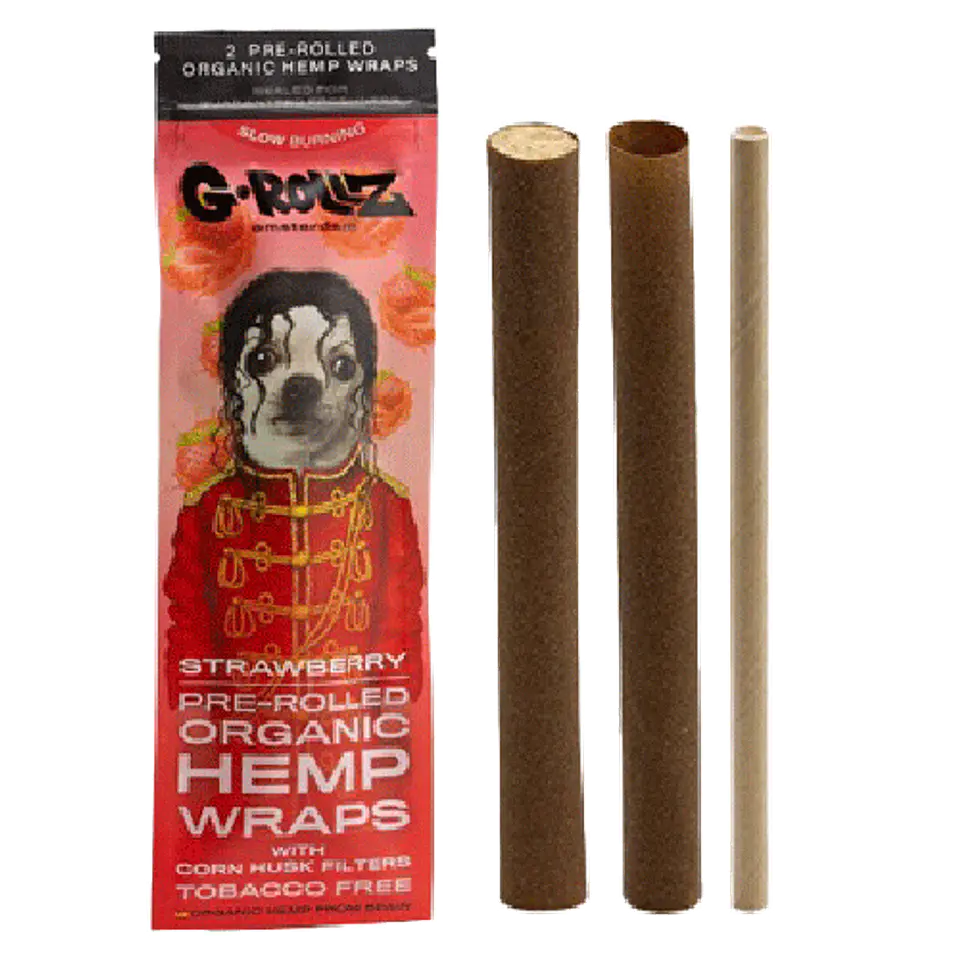 G-Rollz Blunt Pre Rolled Hemp Wrap x2 - Sabores 2