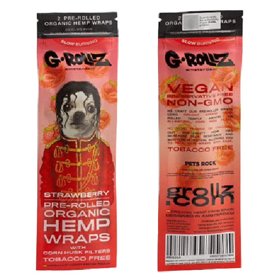 G-Rollz Blunt Pre Rolled Hemp Wrap x2 - Sabores 3
