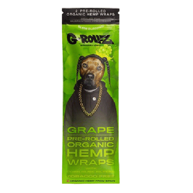 G-Rollz Blunt Pre Rolled Hemp Wrap x2 - Sabores 5