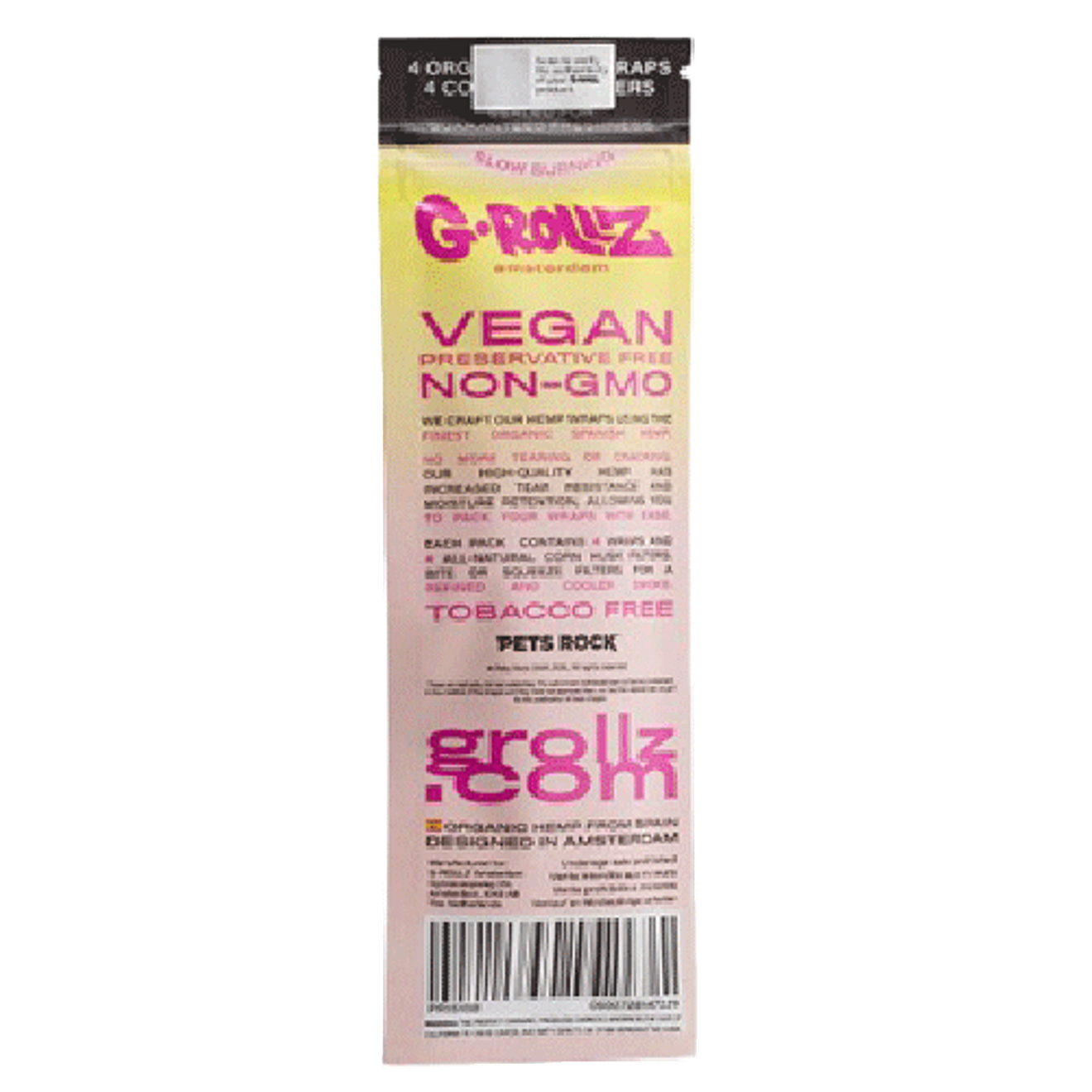 G-Rollz Blunt Hemp Wrap X4 - Sabores 2