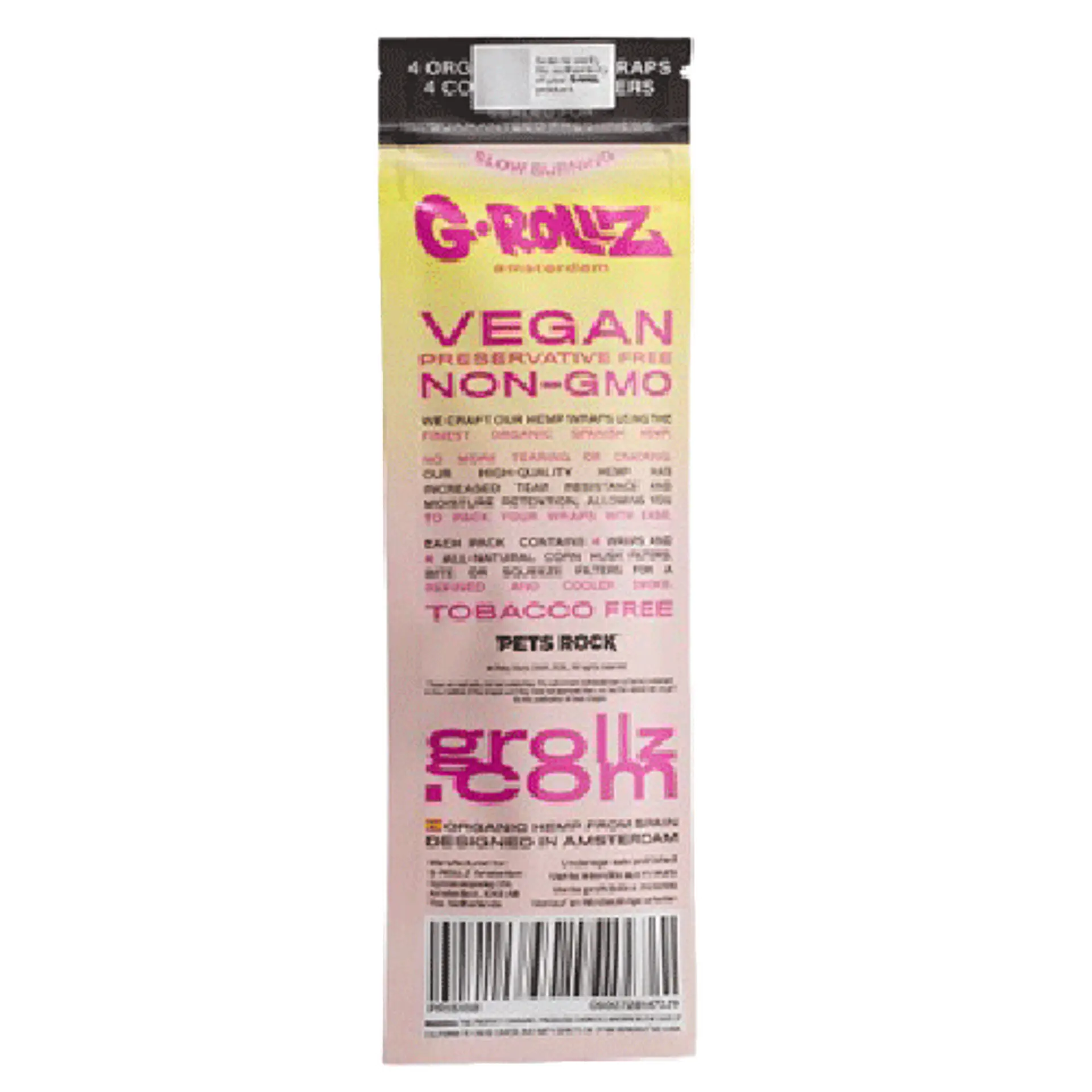 G-Rollz Blunt Hemp Wrap X4 - Sabores 2