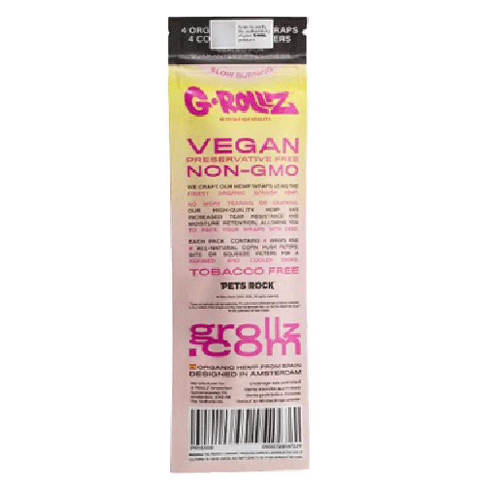 G-Rollz Blunt Hemp Wrap X4 - Sabores 2