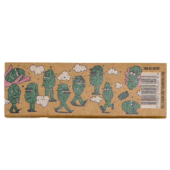 Fumanchú Papelillos 1 1/4 Unbleached + Boquillas 3