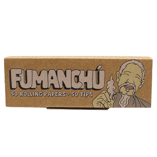 Fumanchú Papelillos 1 1/4 Unbleached + Boquillas 1