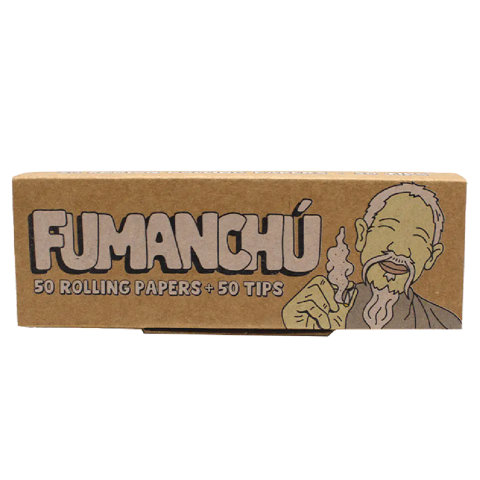 Fumanchú Papelillos 1 1/4 Unbleached + Boquillas 1