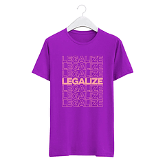 Polera Nnabica Legalize  - Purple Pink