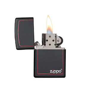 Encendedor Zippo Classic Black and Red 