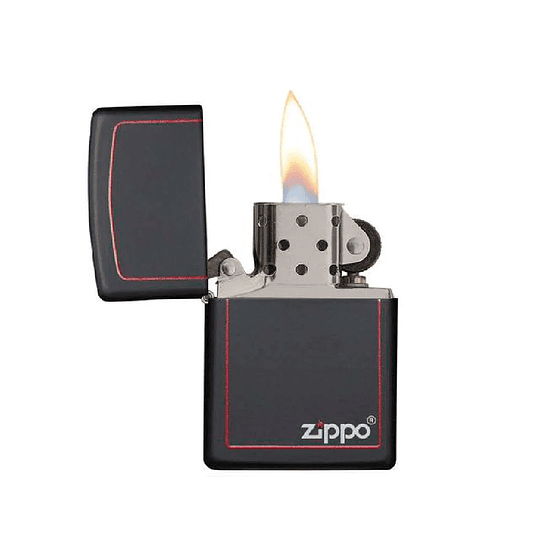 Encendedor Zippo Classic Black and Red  2