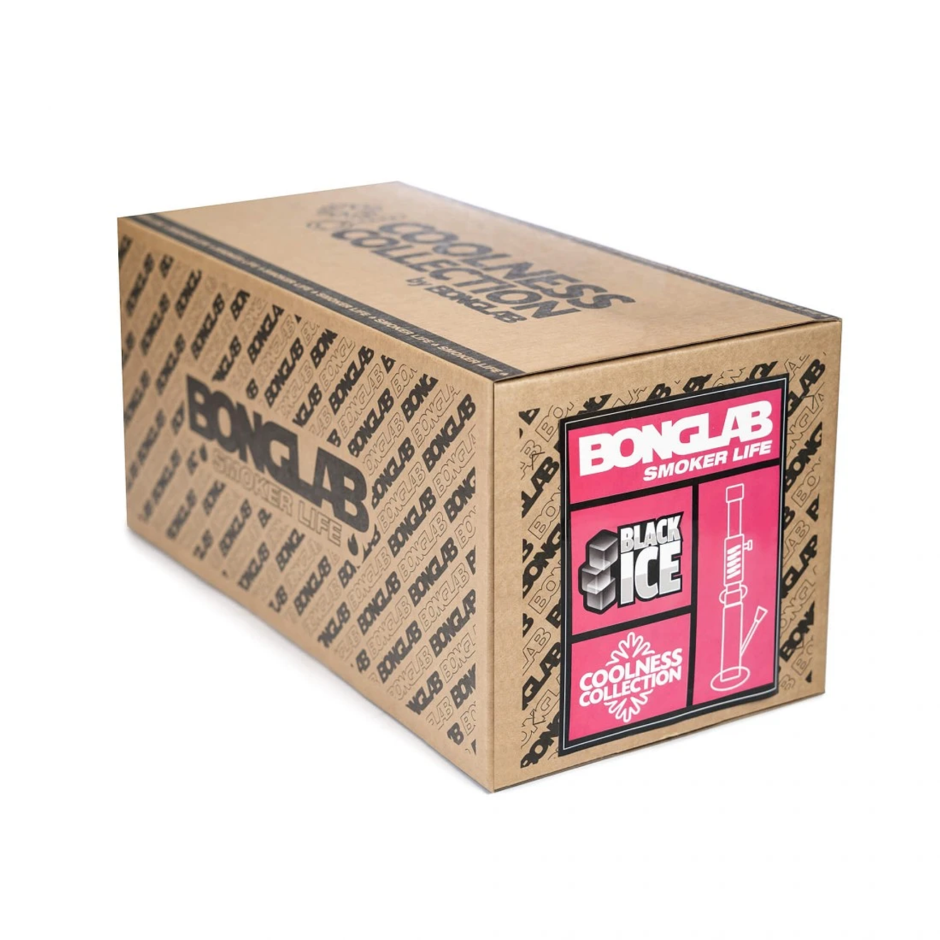 Bonglab Bong Glycerine Black Ice 48cm 5