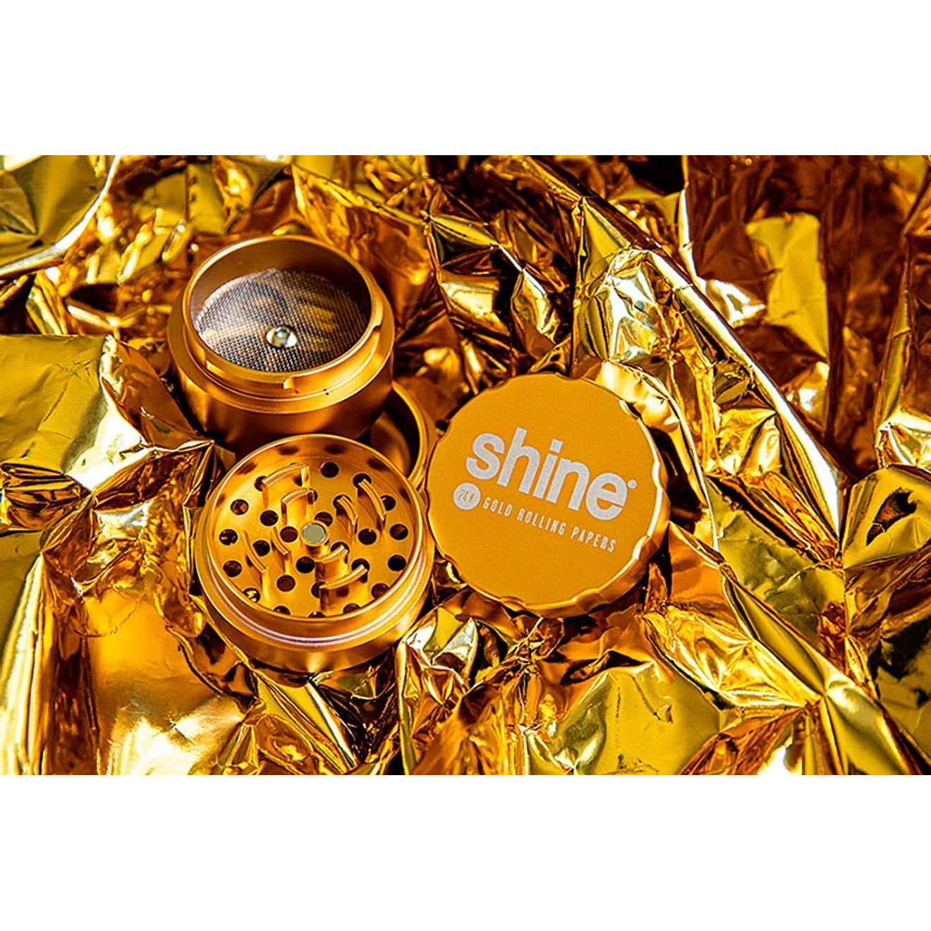 Shine® Gold Moledor 4 piezas 3