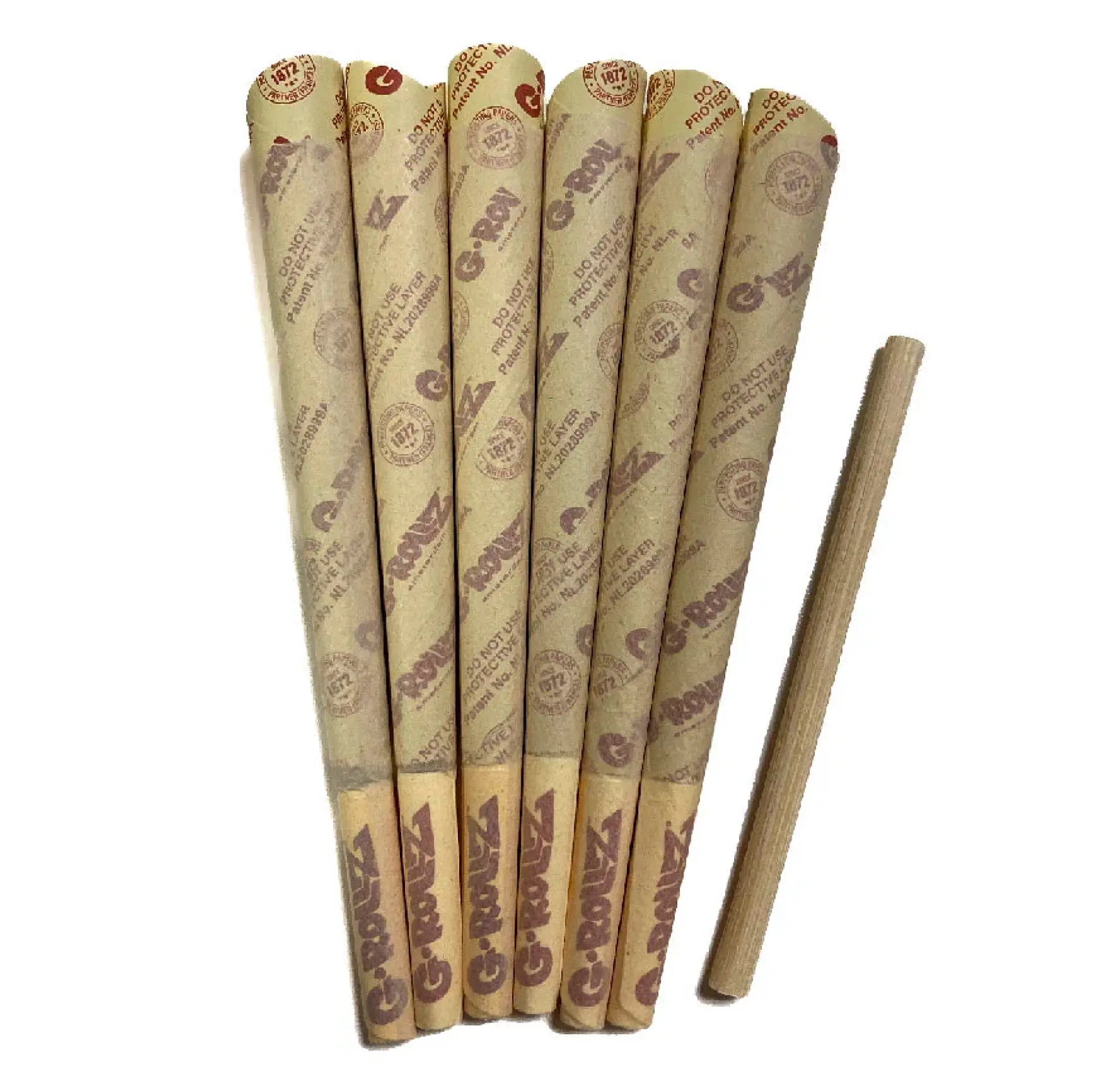 G-Rollz 6 Conos Pre Enrolados Bio Organic Hemp King Size 5