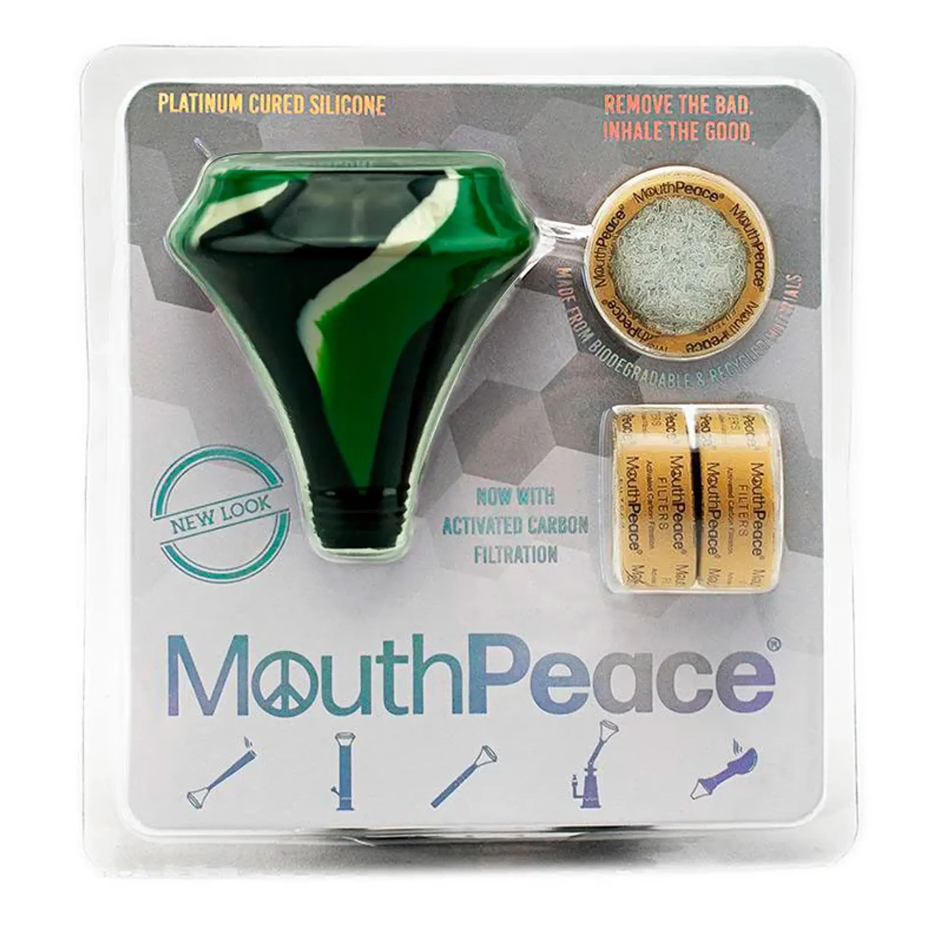 MouthPeace Boquilla con filtro de carbón activo  9