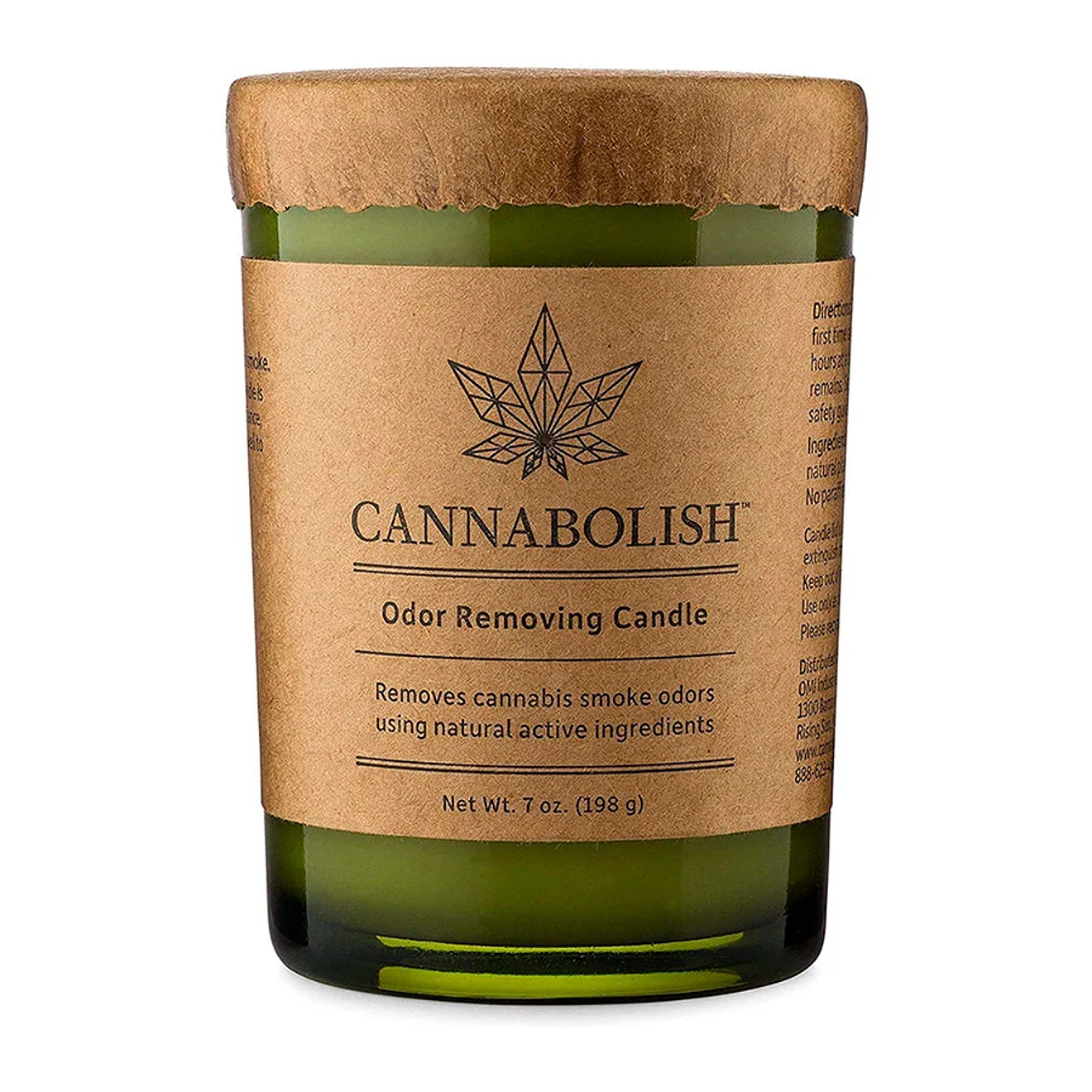 Cannabolish - Vela Removedora de Olores 7oz 1