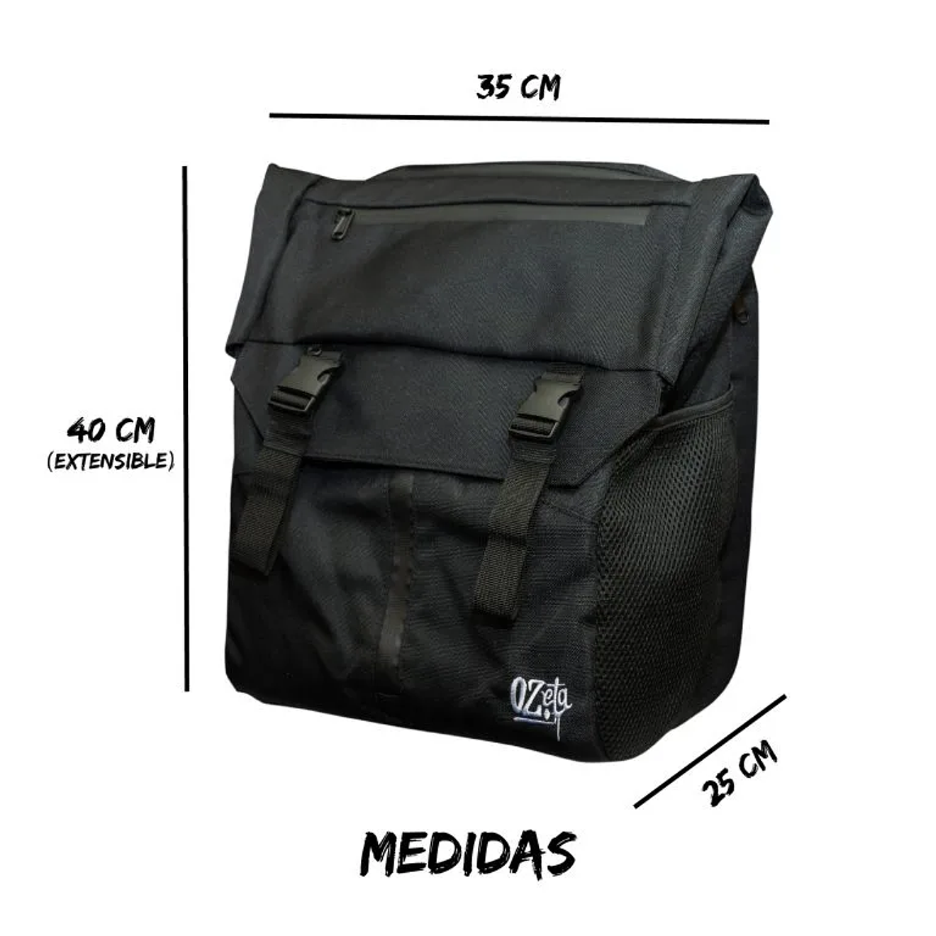 Ozeta Mochila con Clave - Anti-olor 7