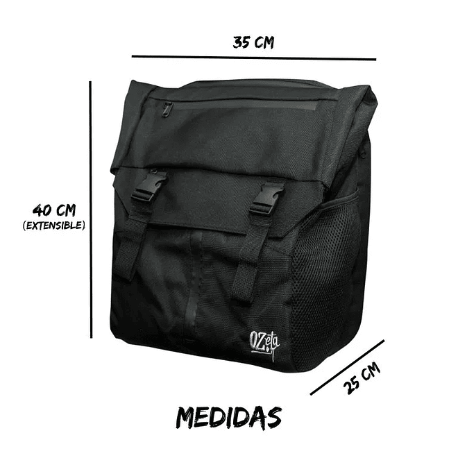 Ozeta Mochila con Clave - Anti-olor 7