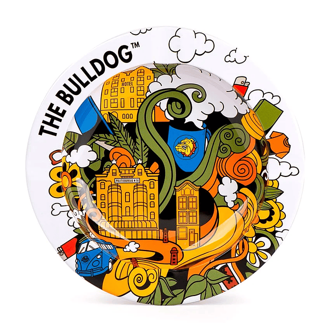 Cenicero bulldog metálico 2