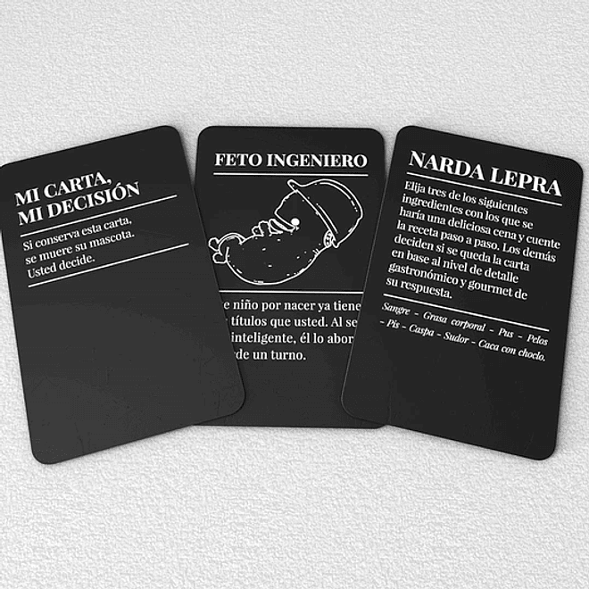 Con eso no se jode 2 - Juego de Cartas 2