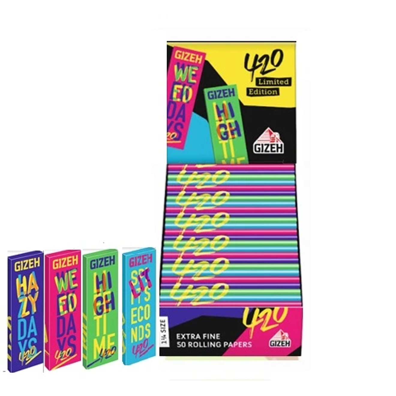 Papelillos Gizeh Edición 420  1 1/4 2