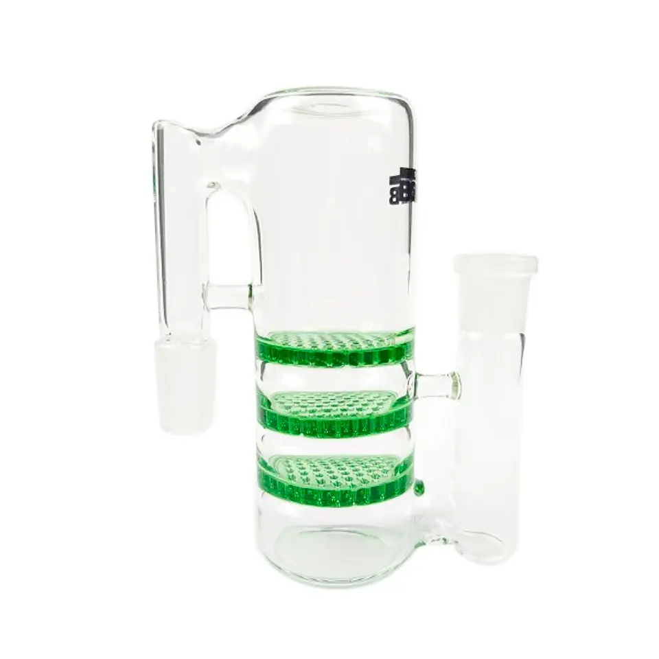BongLab AtrapaCenizas Triple HoneyComb - Macho 18mm 1