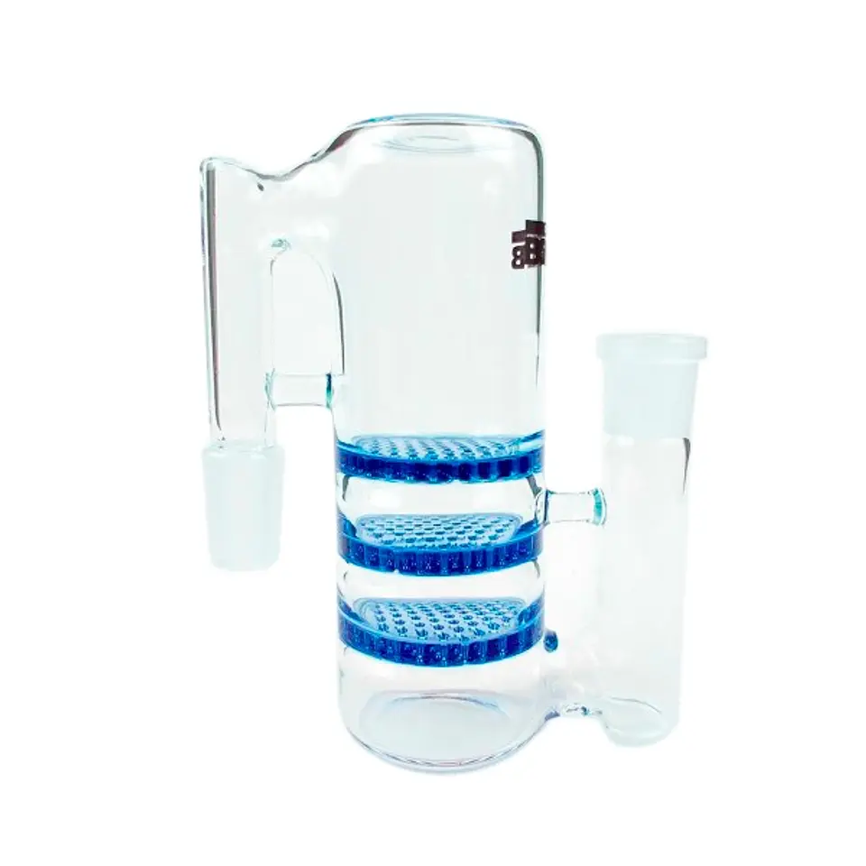 BongLab AtrapaCenizas Triple HoneyComb - Macho 18mm 2