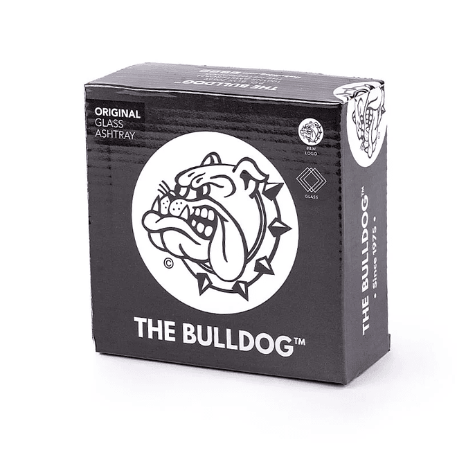 Cenicero Bulldog Black & White 3