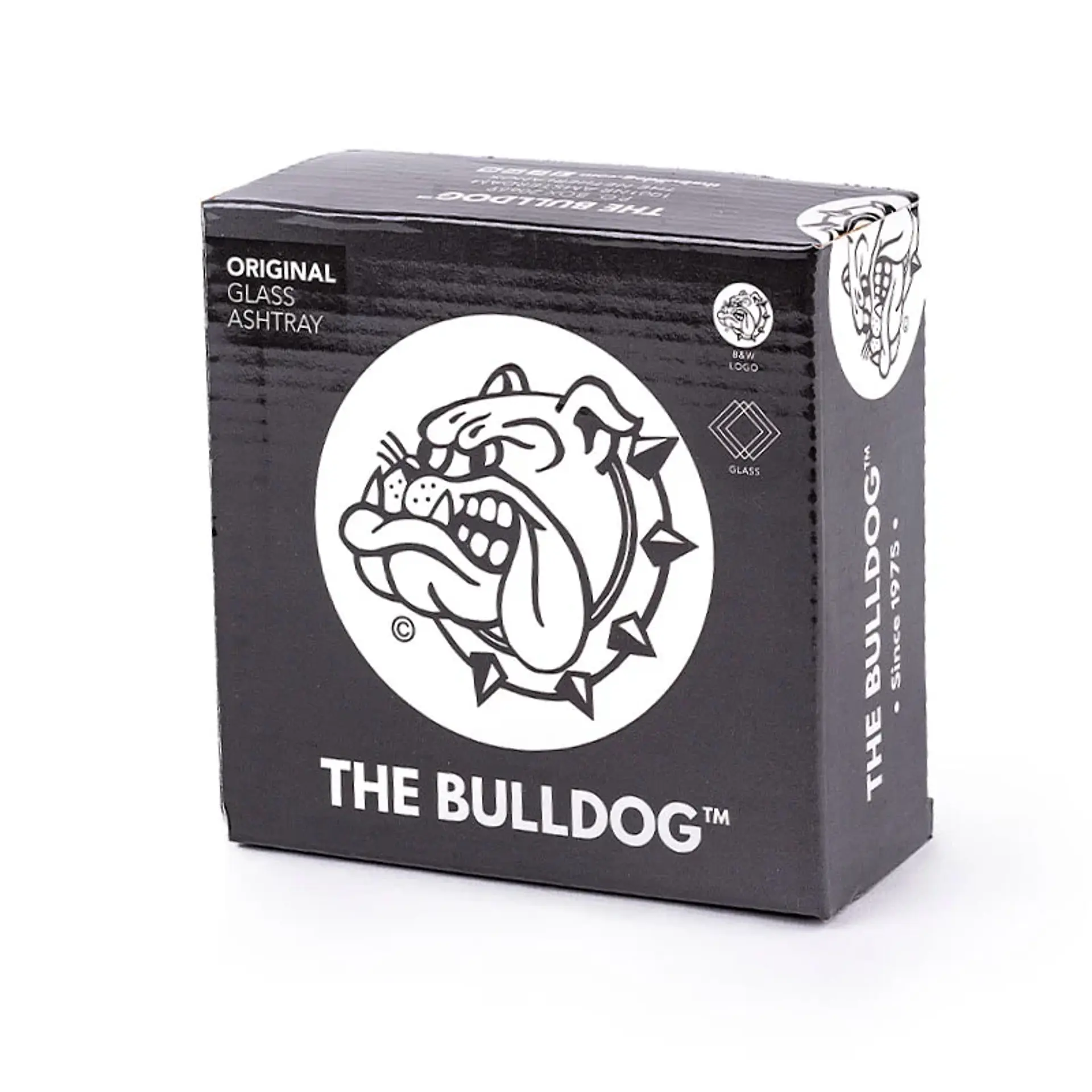 Cenicero Bulldog Black & White 3