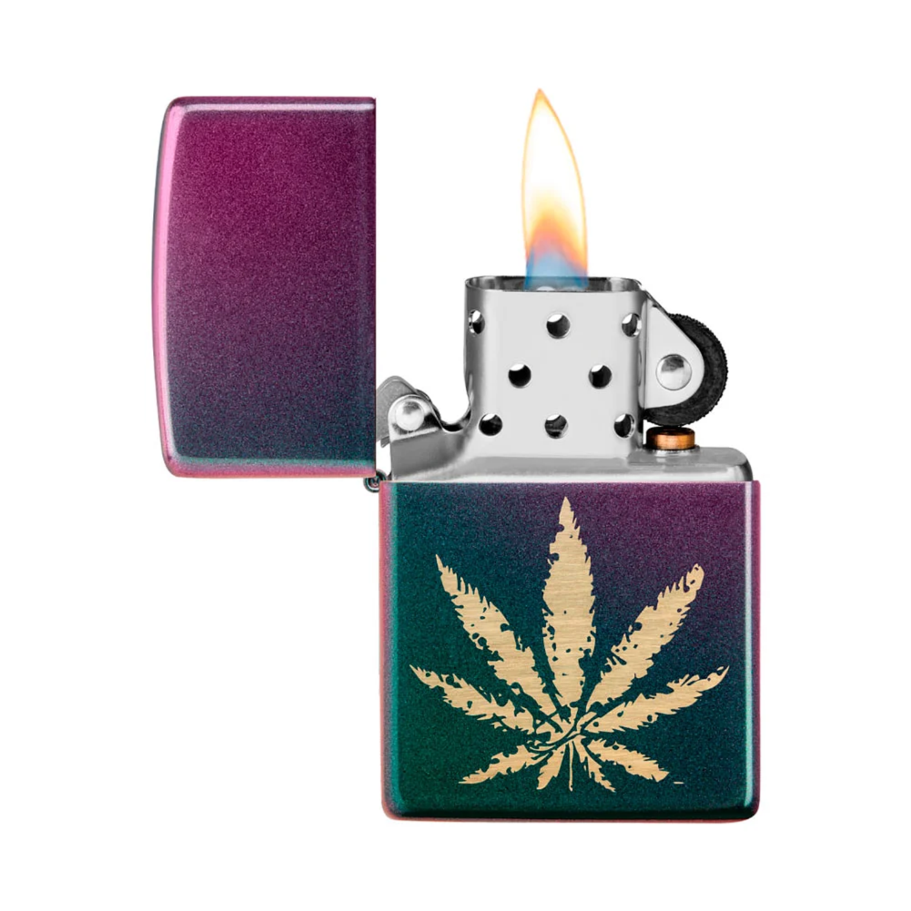 Encendedor Zippo Cannabis Design 3