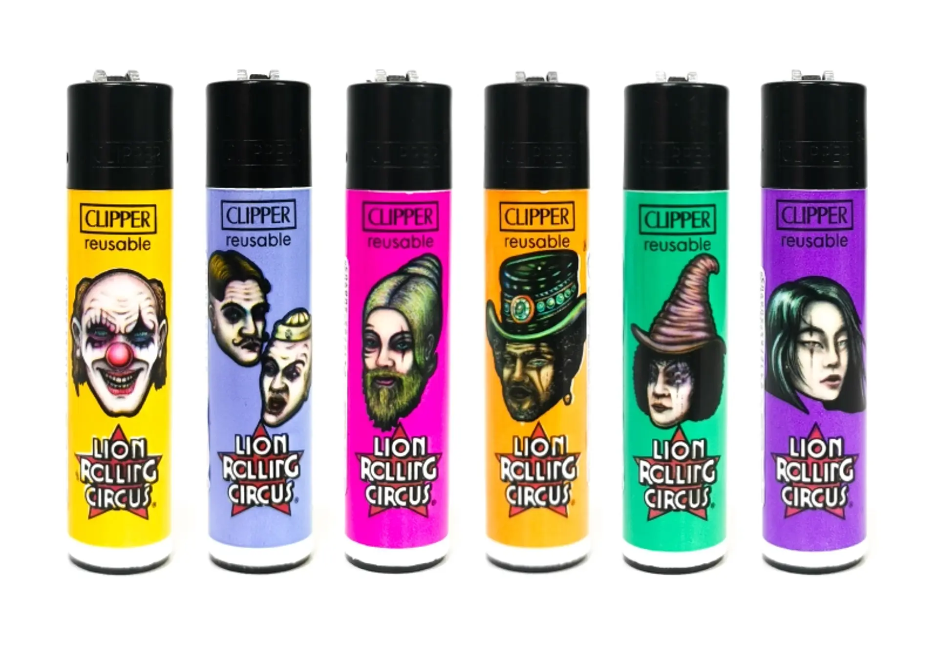 Encendedor Clipper Lion Rolling Circus 1