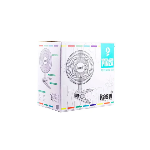 Kasvi Ventilador A Pinza 15W