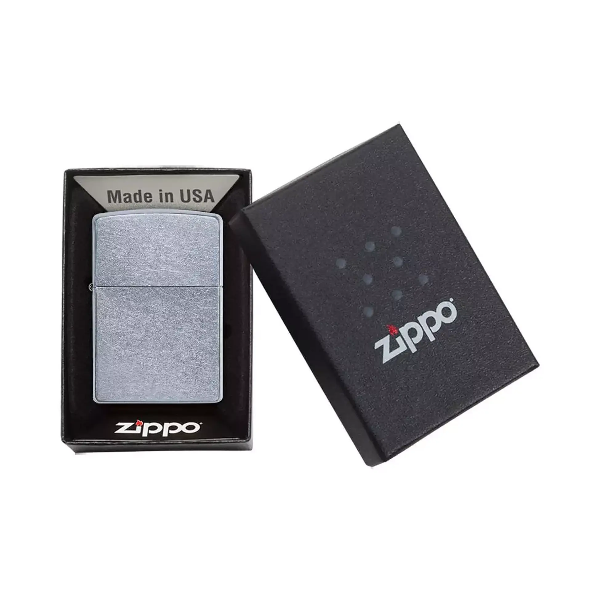 Encendedor Zippo Street Chrome 3