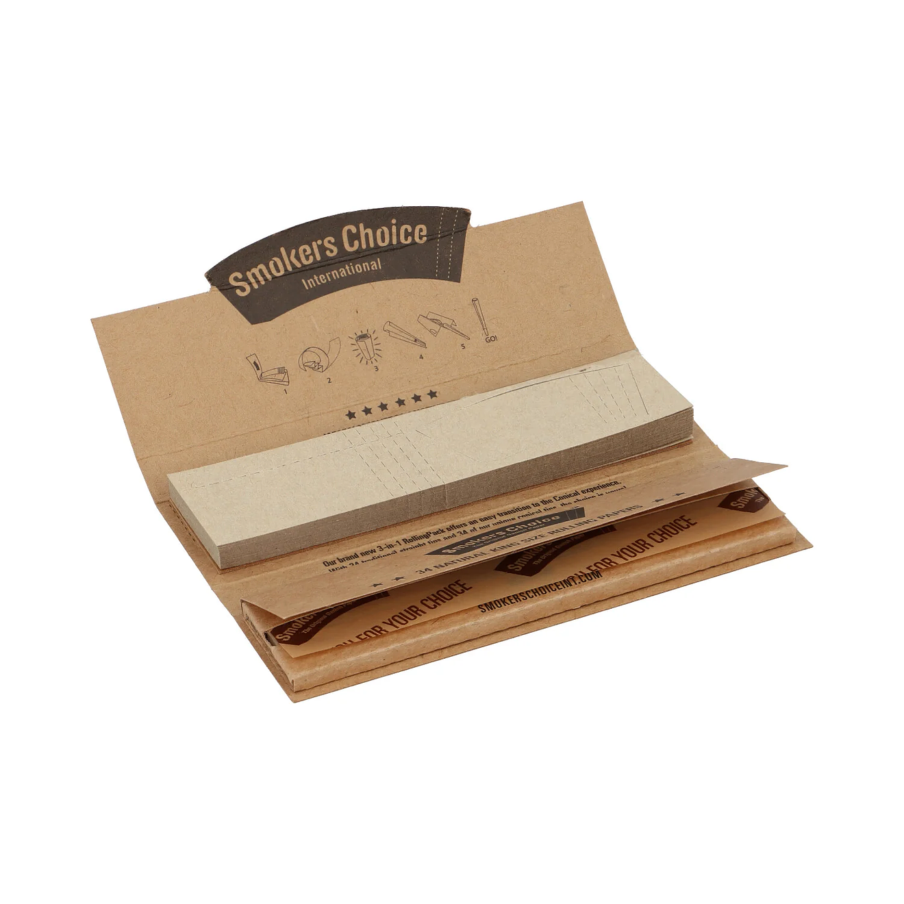 Smokers Choice Pack Papelillos King Size + Boquillas 2