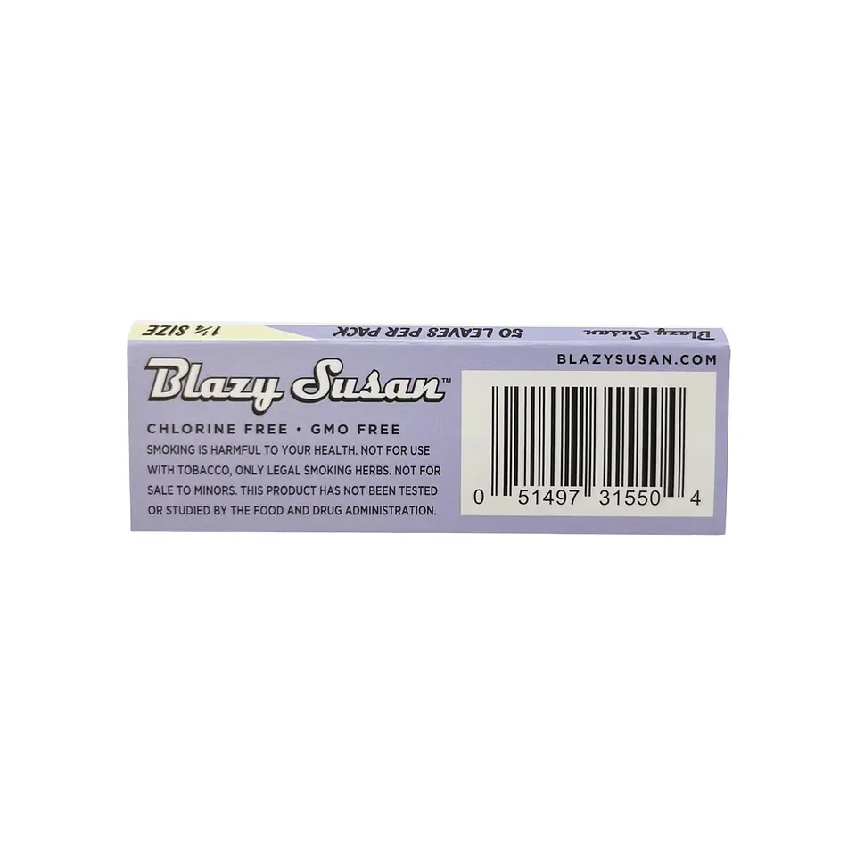 Blazy Susan Papelillos Purple 1 1/4 3