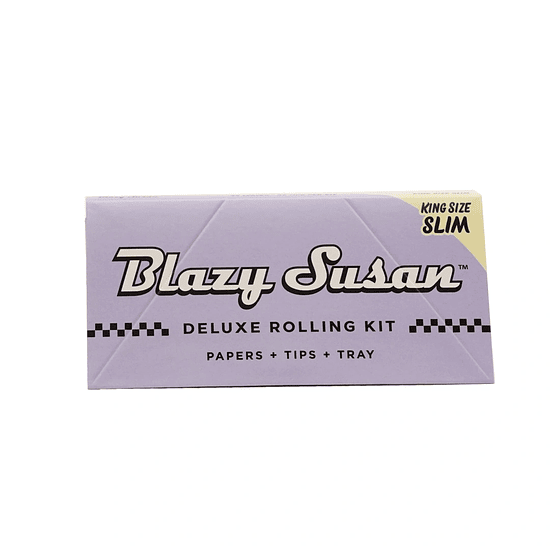Blazy Susan Deluxe Rolling Kit Purple King Size 1