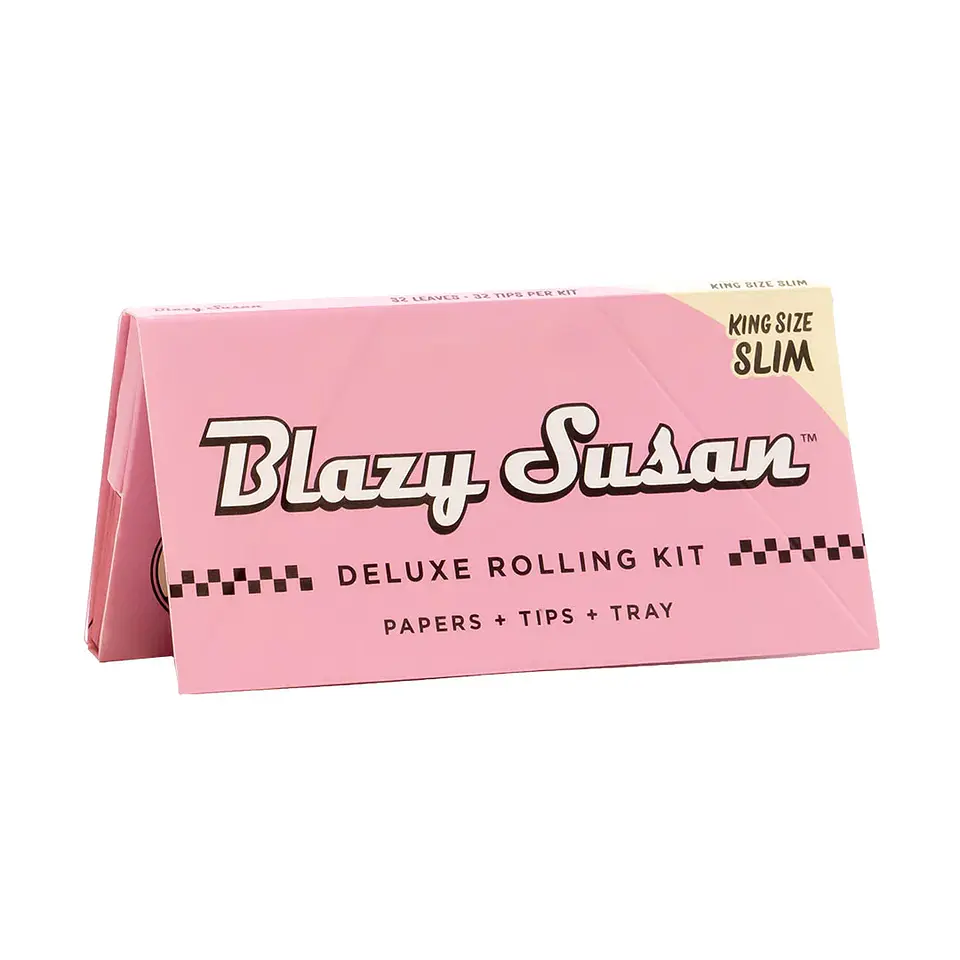 Blazy Susan Deluxe Rolling Kit Pink King Size 1