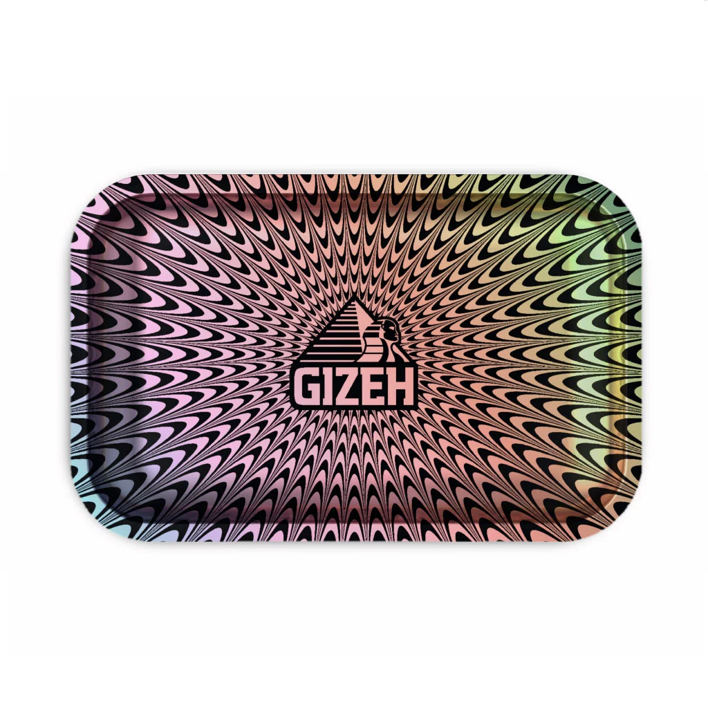 Bandeja Gizeh Metálica Mediana Trippy
