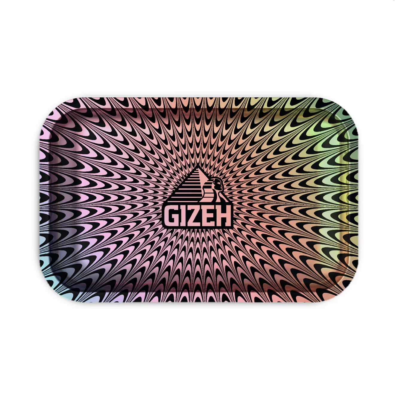 Bandeja Gizeh Metálica Mediana Trippy  1