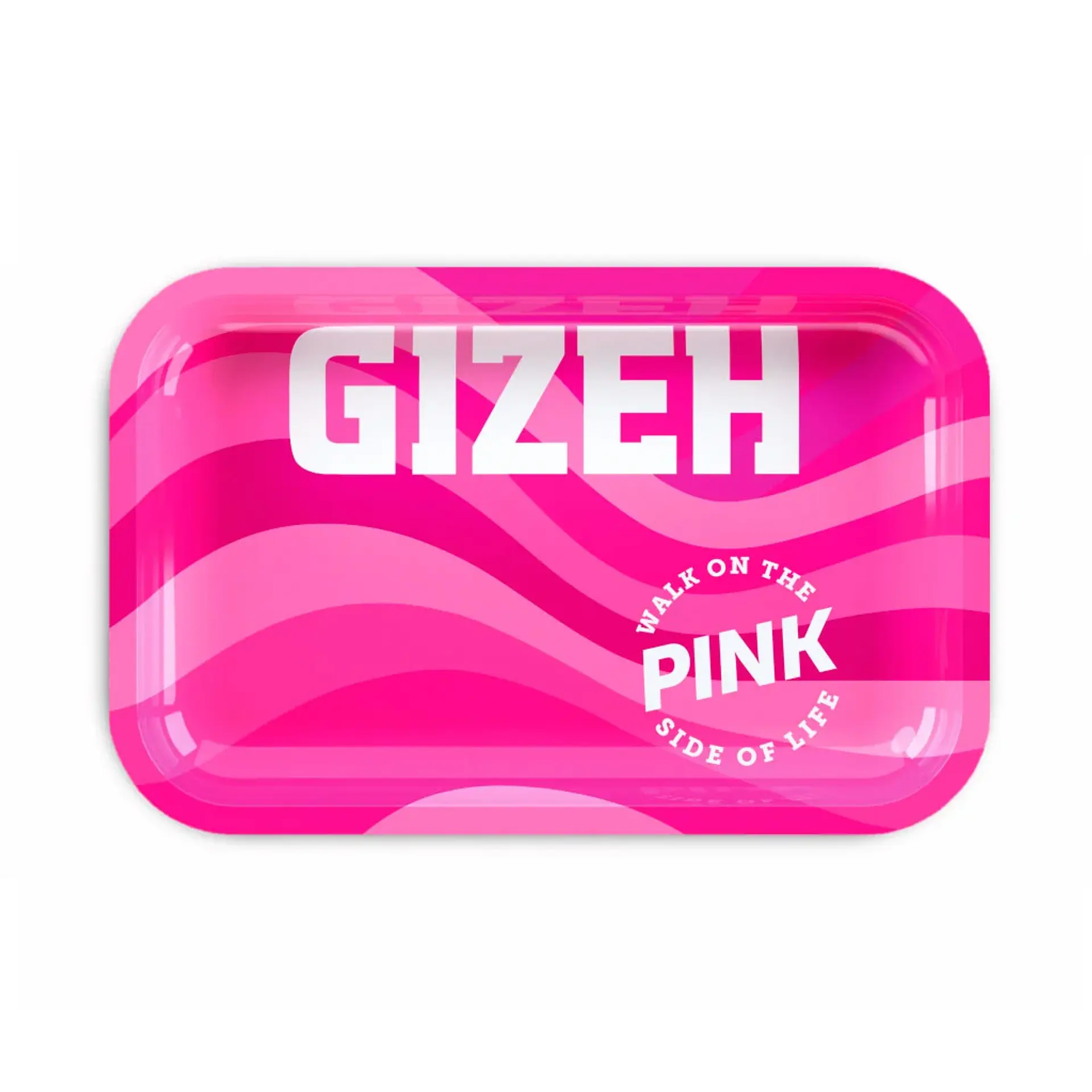 Bandeja Gizeh Metálica Mediana Pink 1