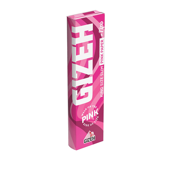 Gizeh Papelillos King Size Pink + Tips 1